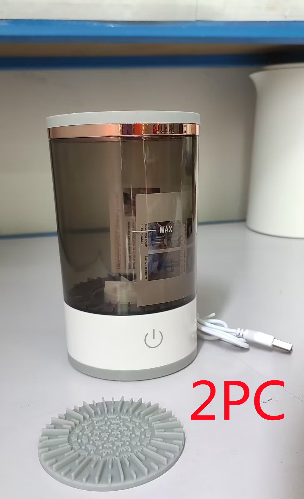 Apparatus of Cleaning Tool Makeup Brush Cleaner Machine