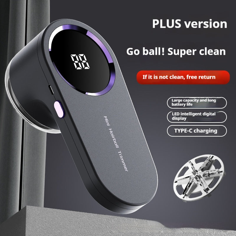 Lint Remover For Clothing Portable Electric Fuzz Pellet Remover LED Display Rechargeable For Clothes Fabric