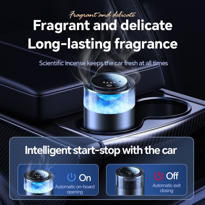 Car Aromatherapy Diffuser Cloud Mist Air Freshener Auto Decoration Natural