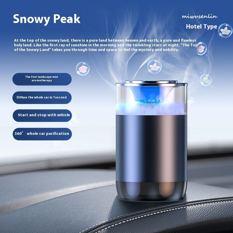Car Aromatherapy Diffuser Cloud Mist Air Freshener Auto Decoration Natural