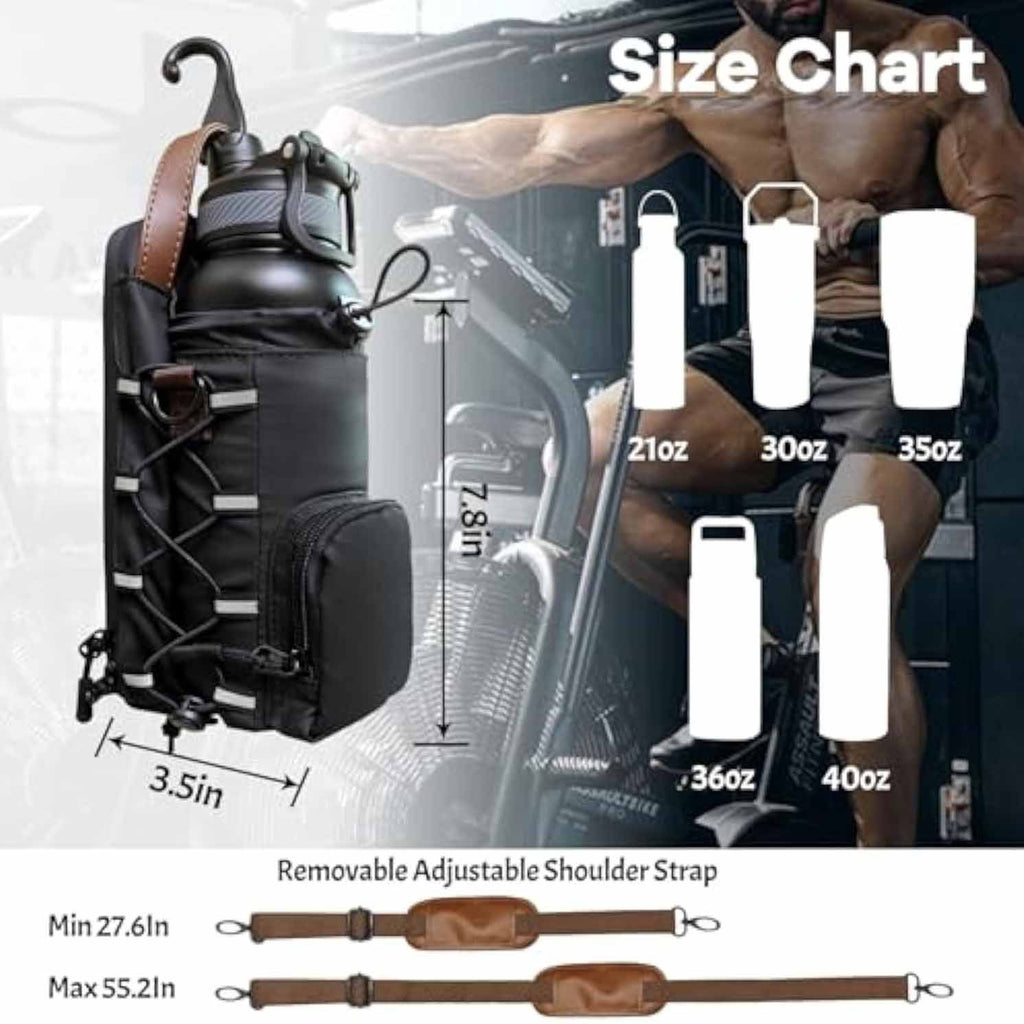 Waterproof Gym Water Bottle Rack Fitness Portable