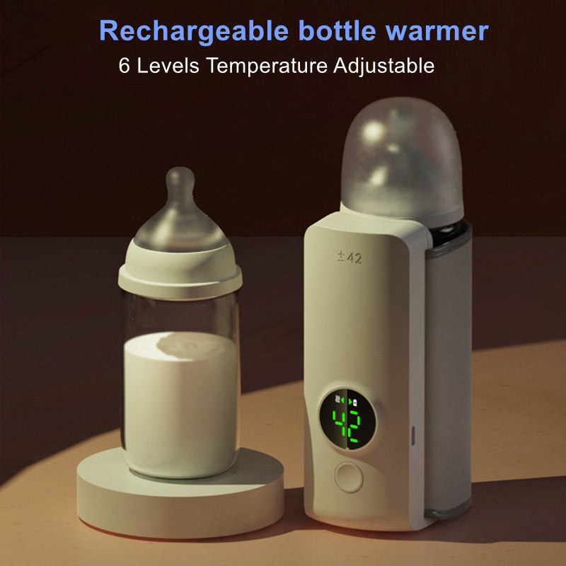 Heater portable Wireless Rechargeable Baby Bottle
