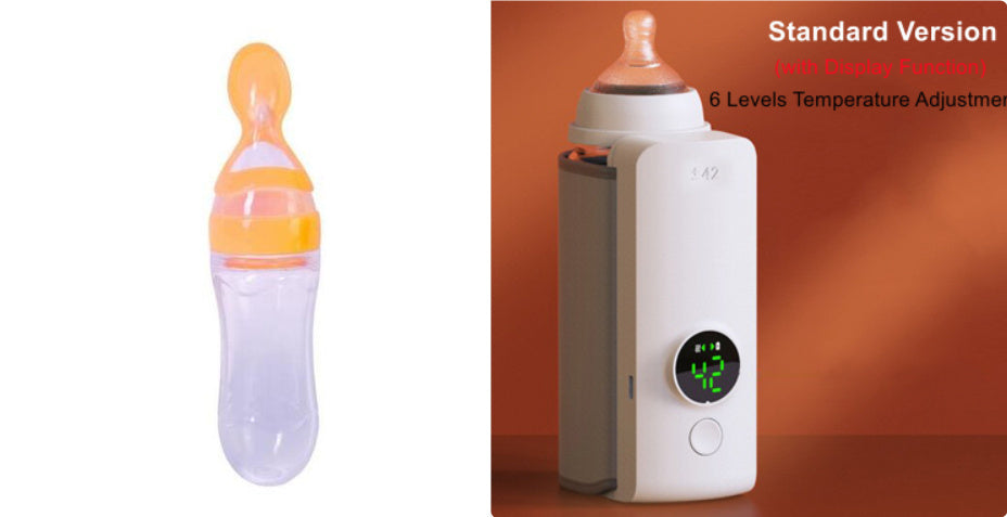 Heater portable Wireless Rechargeable Baby Bottle